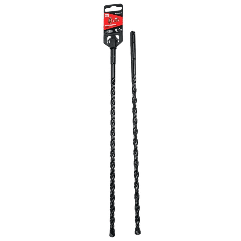 Бур M-Lion MDD10450P, по бетону, 10х450 мм, SDS+, двойная резьба