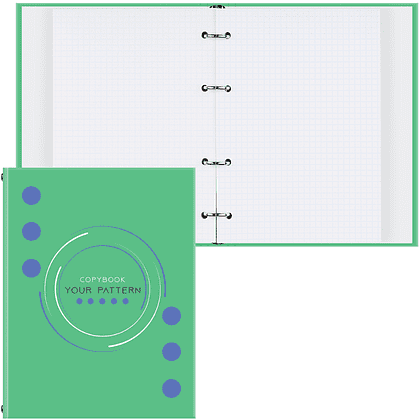 Тетрадь "Your pattern", А5, 120 листов, клетка, разноцветный - 4