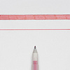Ручка гелевая "Gelly Roll Stardust", 0.5 мм, прозрачный, стерж. красный - 2