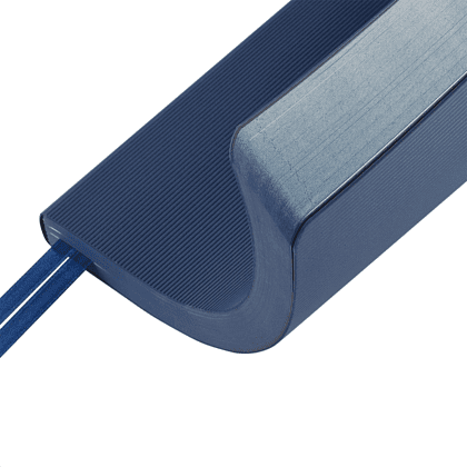 Ежедневник недатированный «Megapolis Slim flex», А5, 256 страниц, темно-синий, срез темно-синий - 4