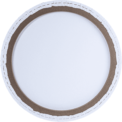 Холст на подрамнике круглый "Сонет", 50 см, хлопок, 280 г/м2, среднее зерно - 3