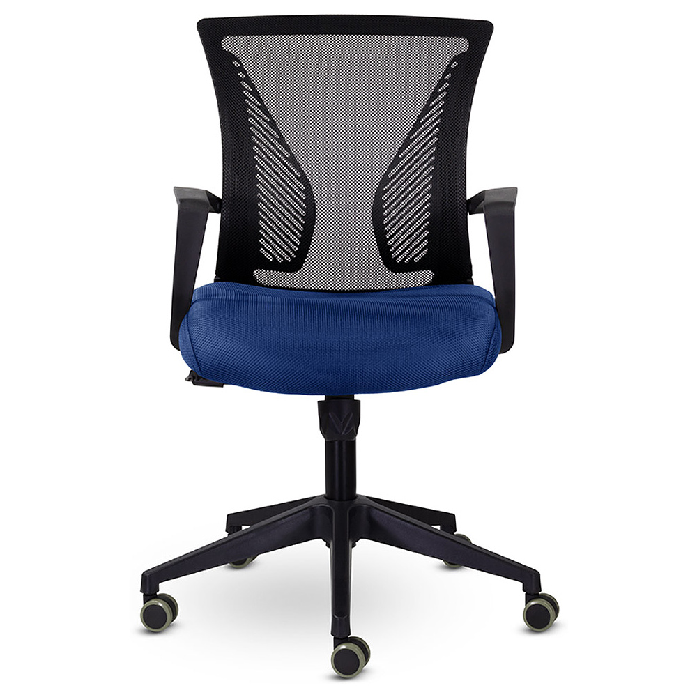 Кресло для персонала Энжел СН-800 "СР TW-01/Е53-К", ткань, сетка, пластик, темно-синий - 2
