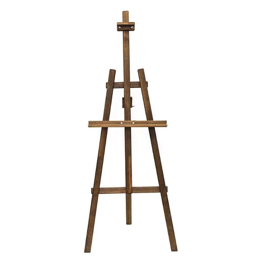 Мольберт лира "Малевичъ. Симпл", сосна, коричневый