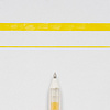 Ручка гелевая "Gelly Roll Glaze", 0.6 мм, прозрачный, стерж. желтый - 2