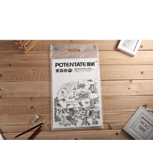 Бумага для рисования "Potentate", 180 г/м2, 78.7х109.2 см, натуральный белый