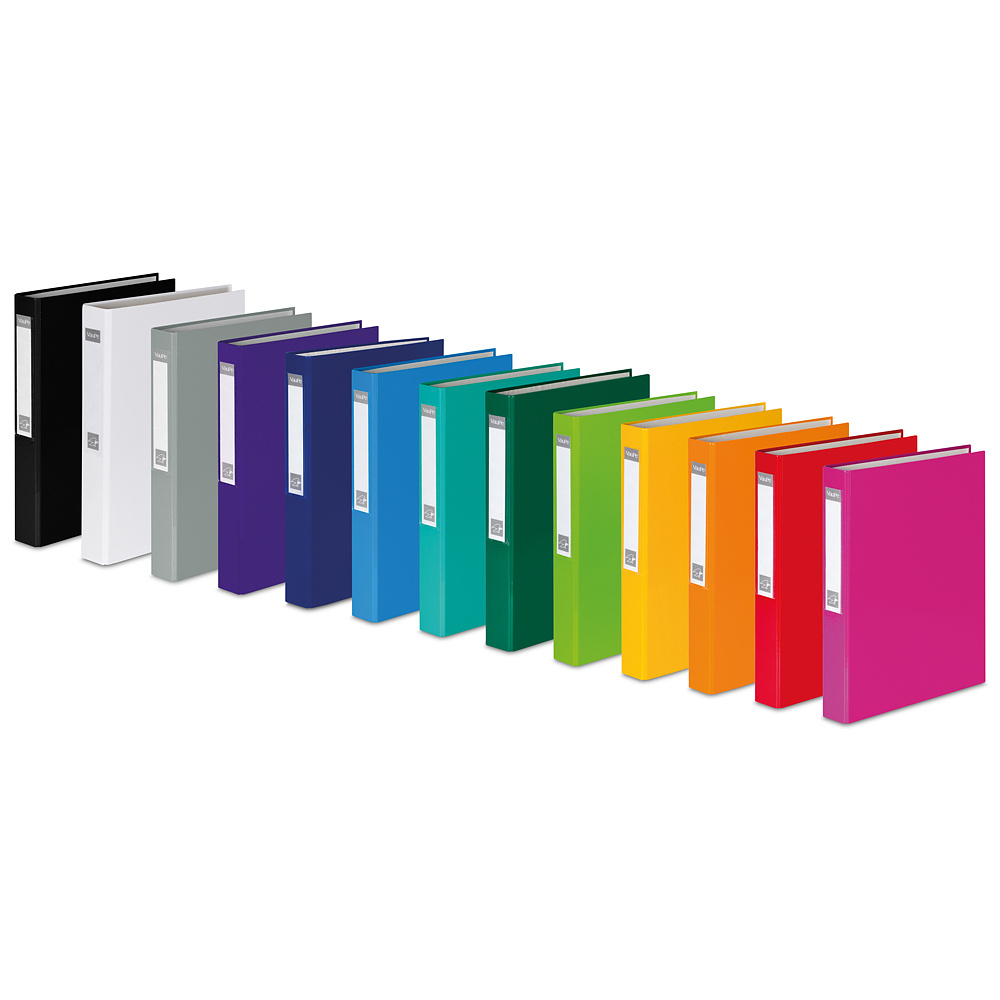 Папка на кольцах "VauPe", 2 кольца, А4, оранжевый - 2