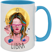 Кружка керамическая "Весы"