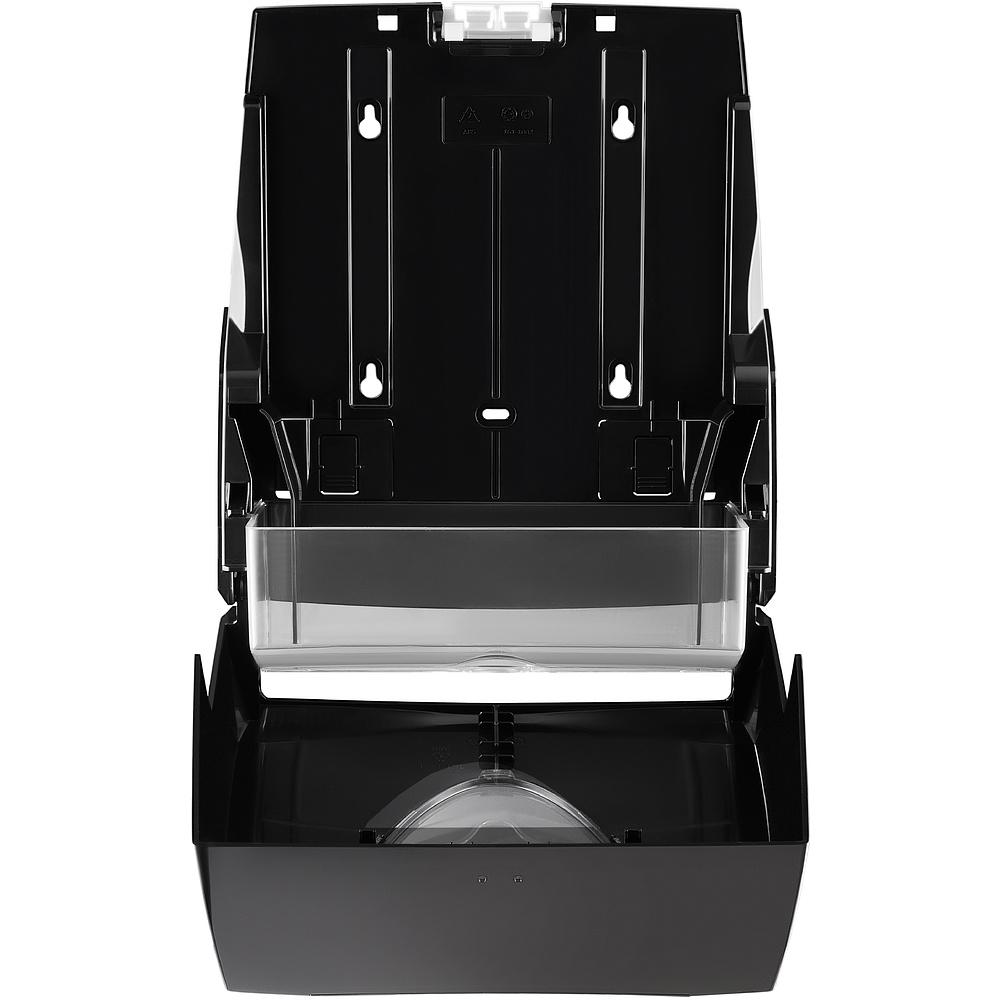 Диспенсер для полотенец листовых Veiro Professional "Prima", ABS-пластик, черный - 4