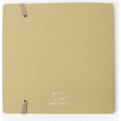 Скетчбук для акварели "Nature", 19x19 см, 200 г/м2, 20 листов, оливковый - 7