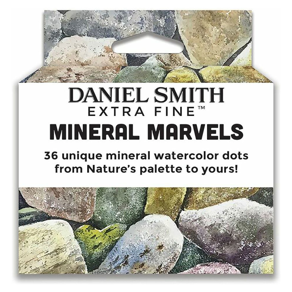 Набор цветовых карт Daniel Smith "Mineral Marvels", 36 цветов
