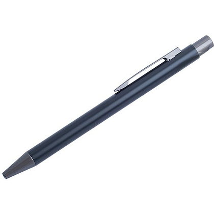 Набор: ежедневник недатированный "Felt" и ручка шариковая автоматическая "Straight M", серый, черный - 6