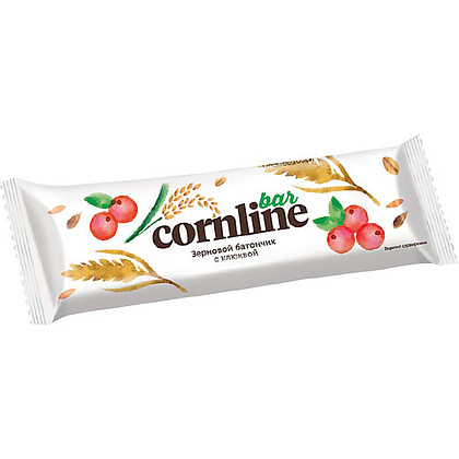 Батончик "Cornline", 30 г, с клюквой
