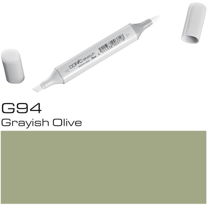 Маркер перманентный "Copic Sketch" G-94, серовато-оливковый