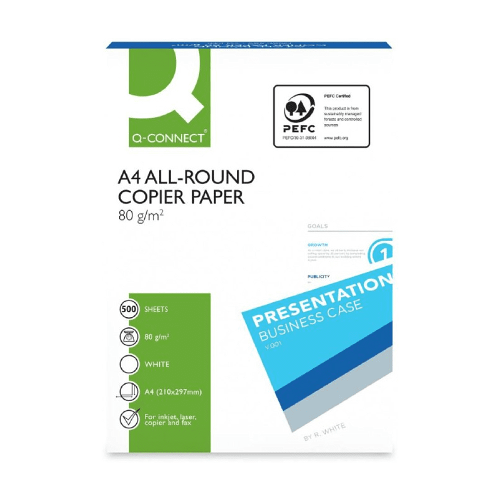 Бумага "Q-Connect All Round",  A4, 500 листов, 80 г/м2 - 2