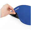 Коврик для мыши "Sonnen", 250х220х20 мм, полиуретан, лайкра, с подушкой под запястье, синий - 4