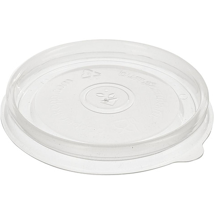 Крышка пластиковая для контейнера для супа, d112 мм, 50 шт/упак