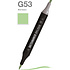 Маркер перманентный двусторонний "Sketchmarker Brush", G53 богомол