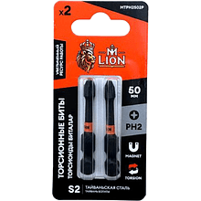 Бита торсионная M-Lion MTPH2502P, PH 2х50 мм, 2 шт/упак