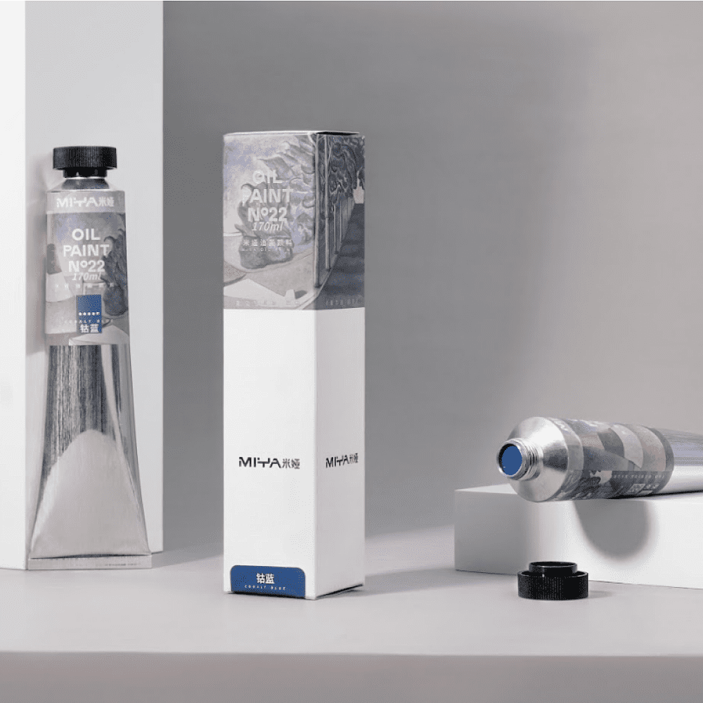 Краски масляные "HIMI.MIYA", неаполитанская жёлтая, 170 мл., туба - 10