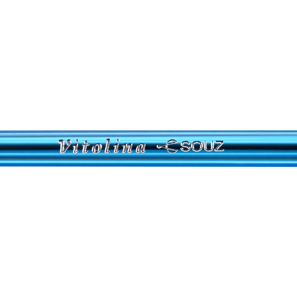 Ручка шариковая "Vitolina", 1.0 мм, прозрачный, стерж. синий - 5