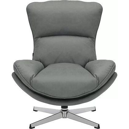 Кресло мягкое EVERPROF Mango, ткань, серый - 2