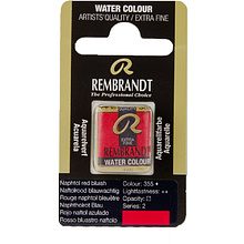 Краски акварельные "Rembrandt", 355 нафтол красно-голубой, кювета
