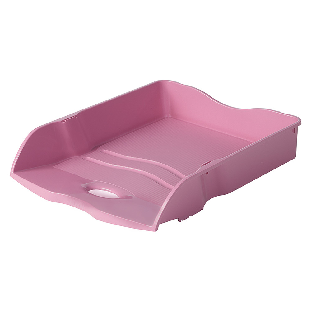 Модуль для бумаг горизонтальный "Re-Loop", розовый