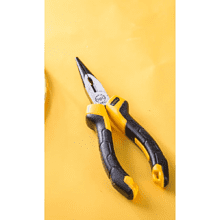 Длинногубцы Deli YS EDL2106Z, 160 мм, 2-х компонентные рукоятки