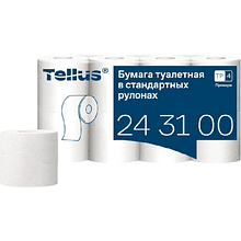 Бумага туалетная Tellus Премиум TР4