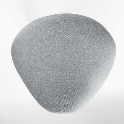 Стул для активного сиденья "Saddle", пластик белый, серый - 4