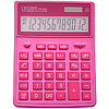 Калькулятор настольный CITIZEN "SDC-444 XRPKE", 12-разрядный, розовый - 3