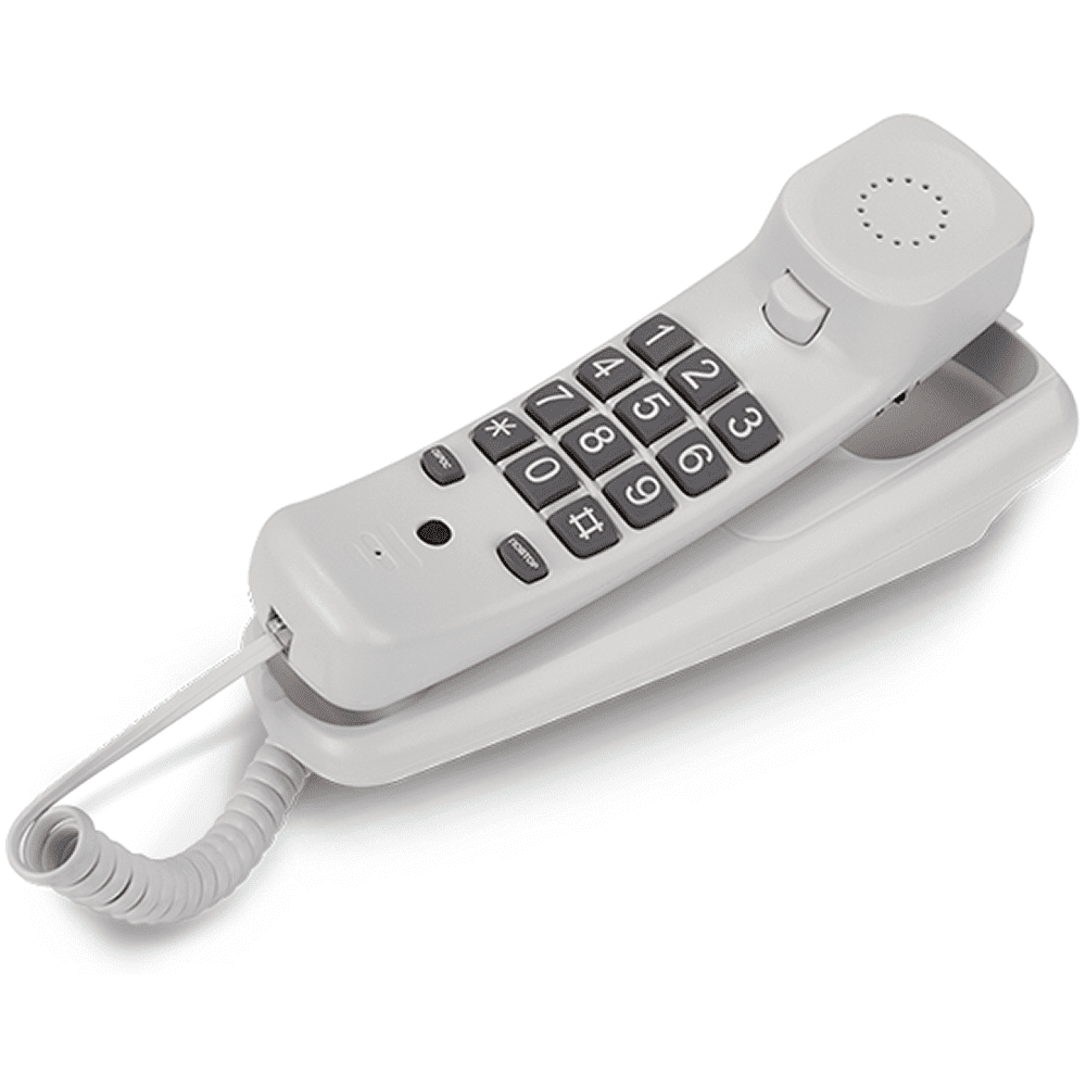 Телефонный аппарат Texet "TX-219", светло-серый