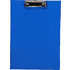 Планшет открывающийся с зажимом Deli "ПВХ" A4, синий 