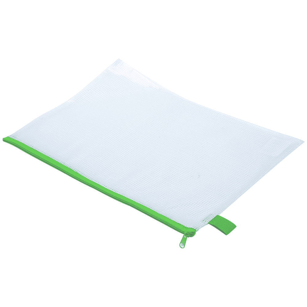 Папка конверт на молнии "Deli", А4, прозрачный - 3