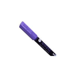 Маркер акриловый "Darwi.Marbel" 900, фиолетовый