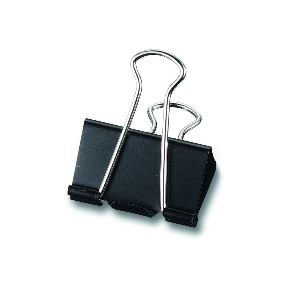 Зажим для бумаги Maped, 32 мм, черный - 4