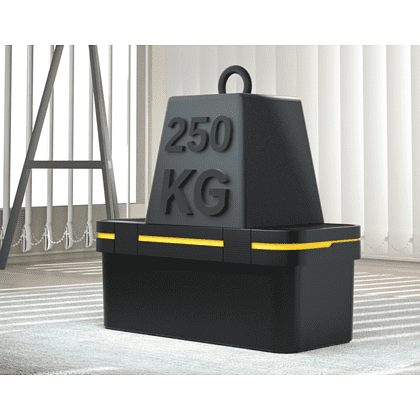 Ящик для инструмента Deli "DL432814", 350х170х150 мм (14"), пластмасса - 4