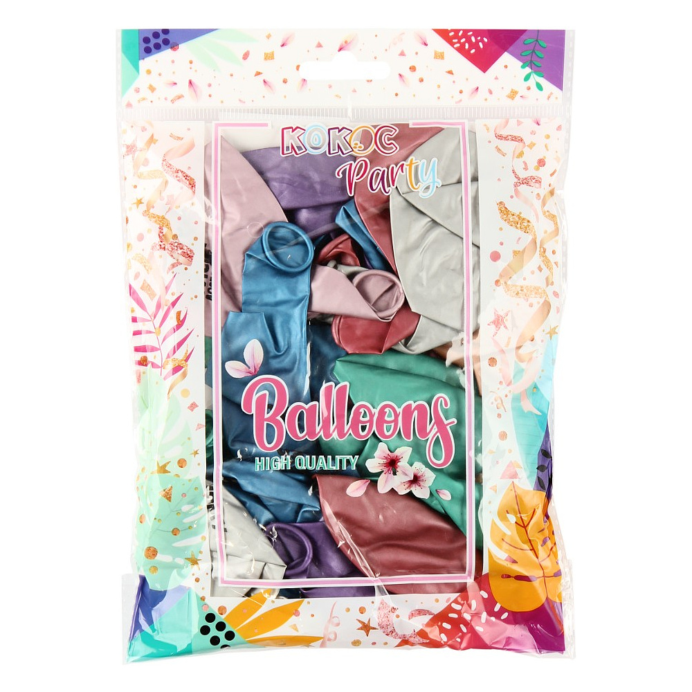 Шар воздушный "Пожелания", 25 шт, с рисунком, ассорти - 2