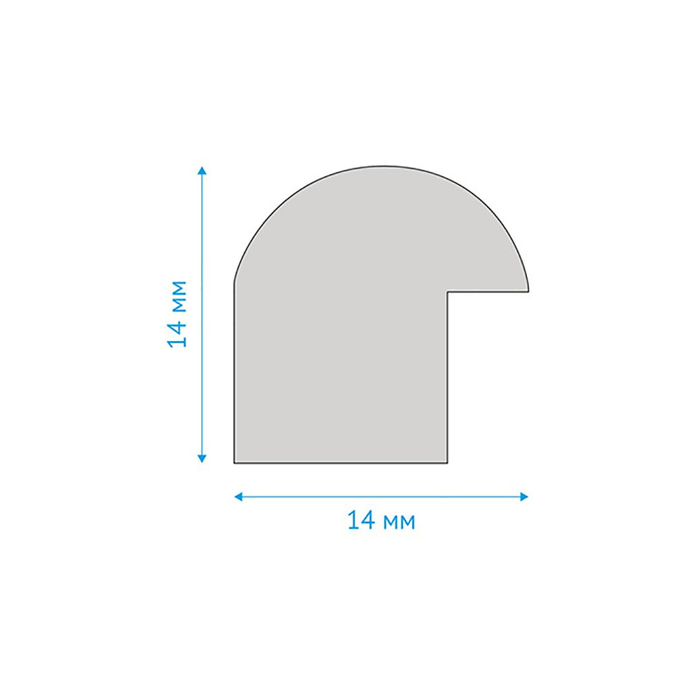 Фоторамка "OfficeSpace № 1", 21x30 см, синий - 4