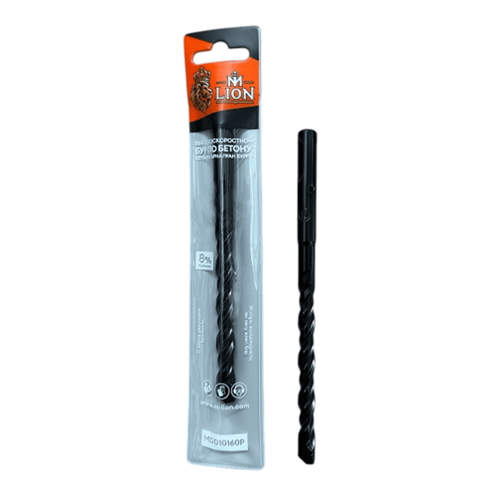 Бур по бетону M-Lion MDD12460P, 12х460 мм, SDS+, двойная резьба