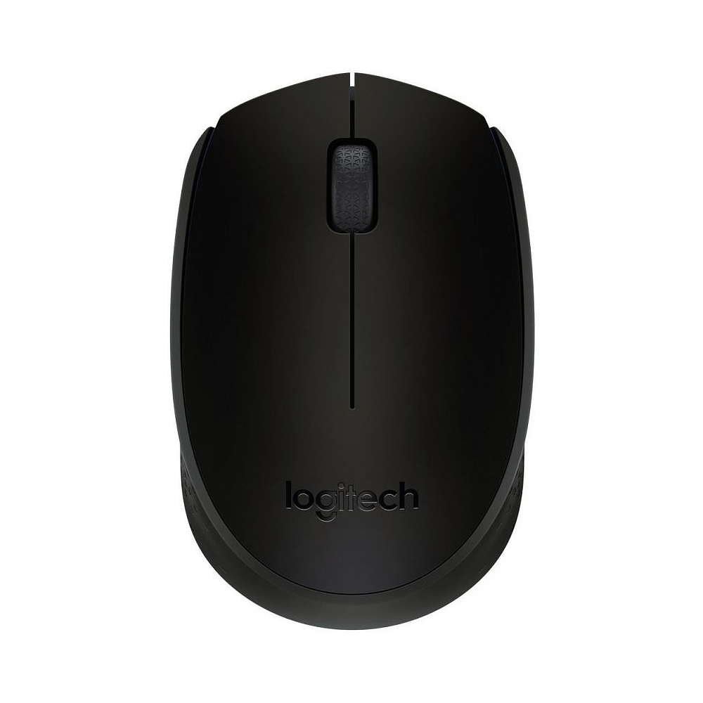 Мышь Logitech "B170", беспроводная, 1000  dpi, 3 кнопки, черный - 3