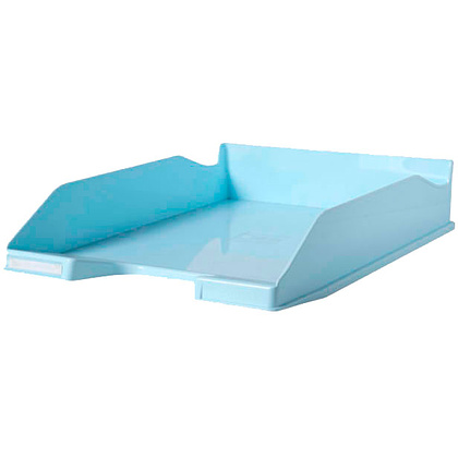 Модуль для бумаги горизонтальный "Aquarel", голубая пастель