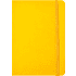 Блокнот "1818-16", А5, 96 листов, на резинке, желтый