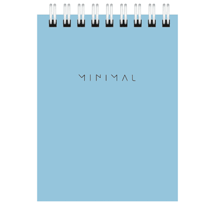 Блокнот "Minimal Pastel", А7, 40 листов, клетка, ассорти - 4