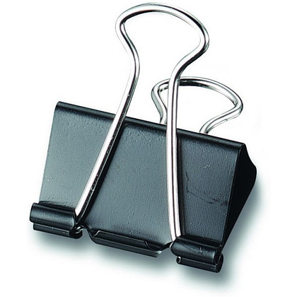 Зажим для бумаги Maped, 32 мм, черный - 3