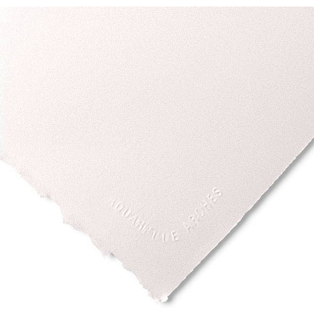 Блок-склейка бумаги для акварели "Arches", 23x31 см, 300 г/м2, 12 листов - 2