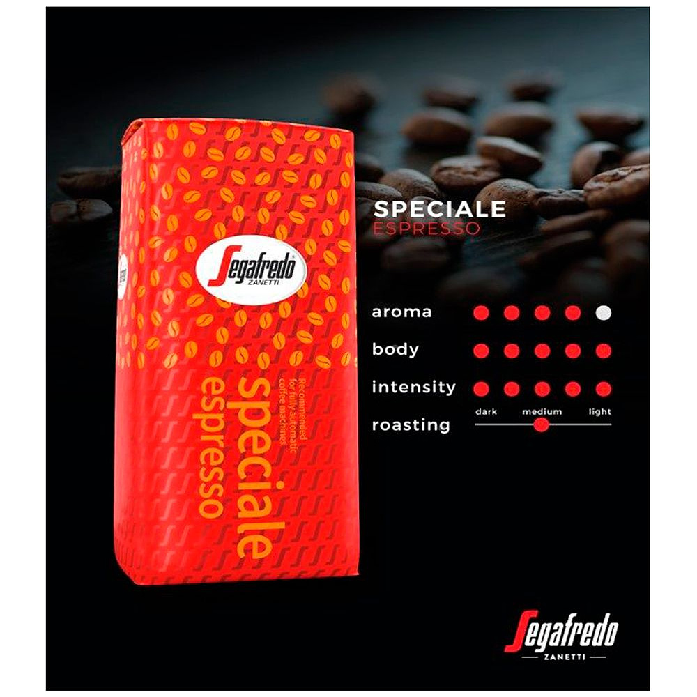Кофе "Segafredo" Speciale Espresso, зерновой, 1000 г - 3
