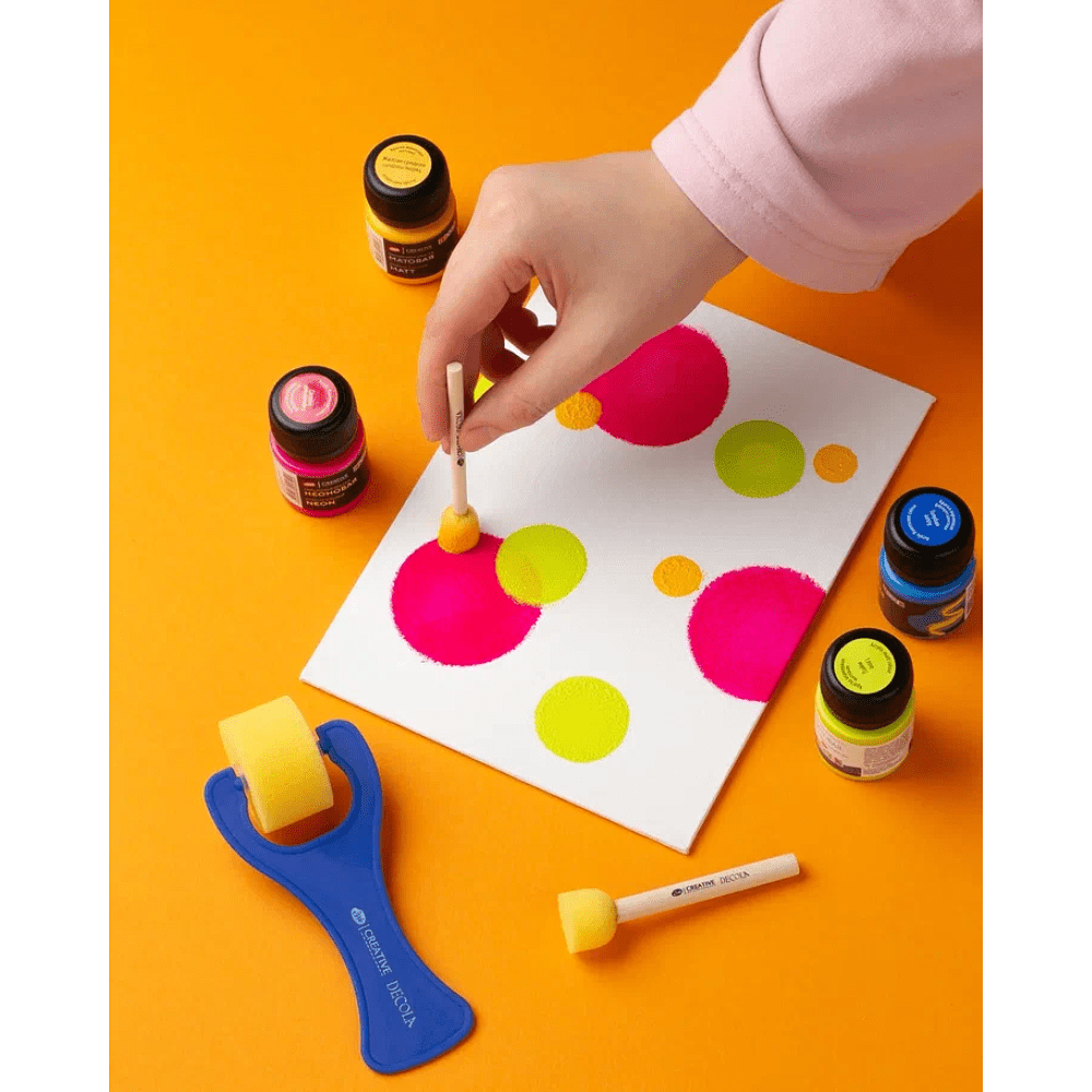 Набор кистей-губок Decola, круглые, 3 шт (15, 30, 50 мм) - 2