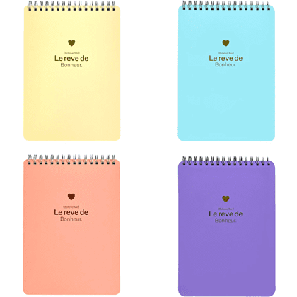 Блокнот "2310G24", А5, 60 листов, линейка, ассорти