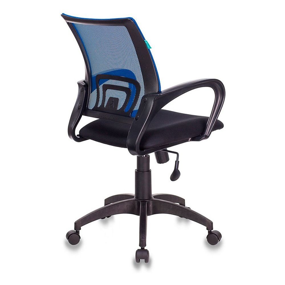 Кресло для персонала Бюрократ "CH-695N/BLACK", ткань, пластик, синий - 5
